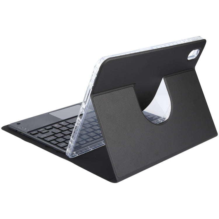 For Xiaomi Pad 6 Square Button Bluetooth Keyboard Rotatable Holder Leather Case with Touchpad(Black) - free shipping - PMC TechLife - Order now!