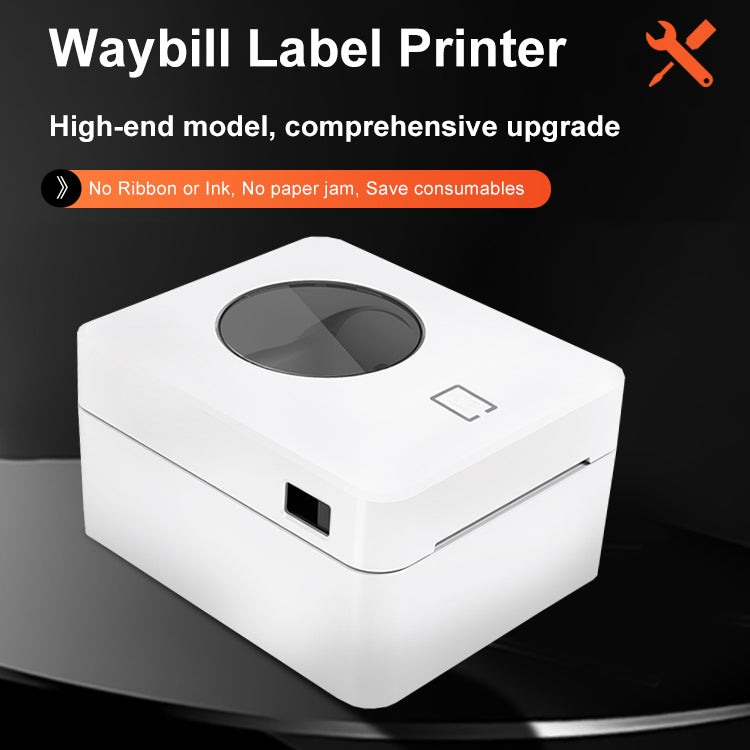 ZJ-9250 100x150mm USB Thermal Label Printer, Plug:EU Plug(White) - Printer by PMC TechLife | Online Shopping South Africa | PMC TechLife | Buy Now Pay Later Mobicred