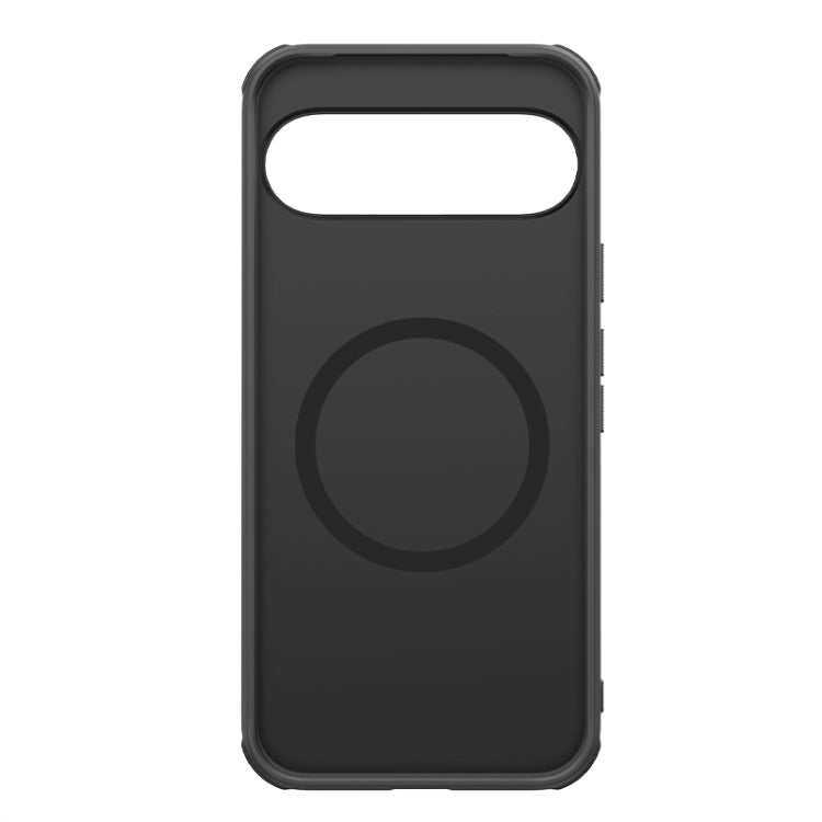 For Google Pixel 9 Pro NILLKIN Frosted Shield Pro Magnetic Phone Case(Black) - Google Cases by NILLKIN | Online Shopping South Africa | PMC Jewellery | Buy Now Pay Later Mobicred