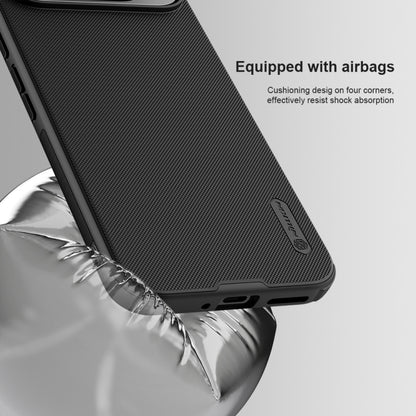 For Google Pixel 9 Pro NILLKIN Frosted Shield Pro Magnetic Phone Case(Black) - Google Cases by NILLKIN | Online Shopping South Africa | PMC Jewellery | Buy Now Pay Later Mobicred