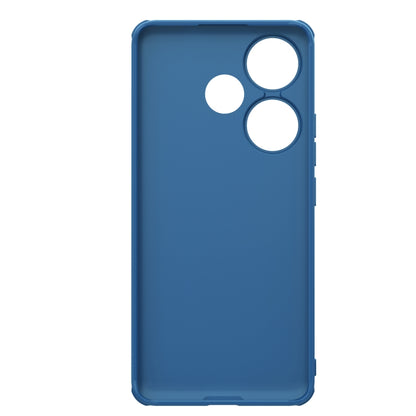 For Xiaomi Redmi Turbo 3 NILLKIN Frosted Shield Pro PC + TPU Phone Case(Blue) - Xiaomi Cases by NILLKIN | Online Shopping South Africa | PMC Jewellery | Buy Now Pay Later Mobicred