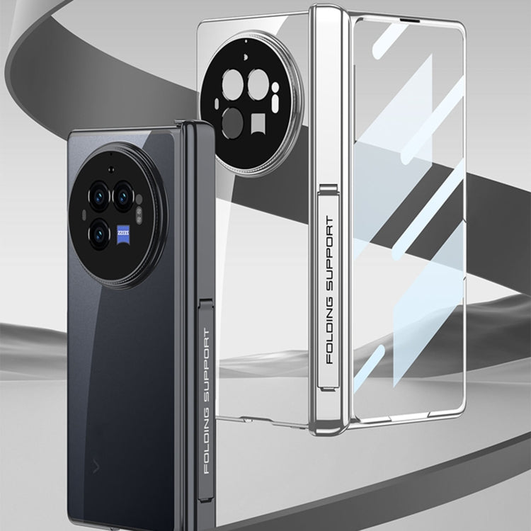 For vivo X Fold3 Pro GKK Integrated Magnetic Fold Hinge Shockproof Phone Case(Silver) - free shipping - PMC Jewellery - Order now!