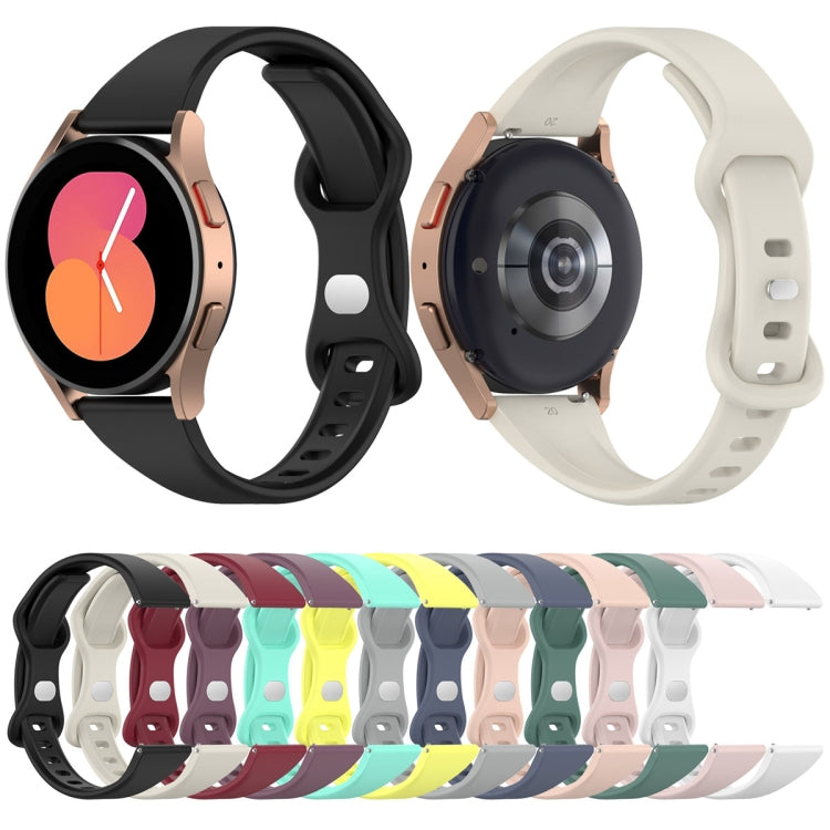 20mm Slim Reverse Buckle Silicone Watch Band(Purple) - 20mm Bands by PMC TechLife | Online Shopping South Africa | PMC TechLife