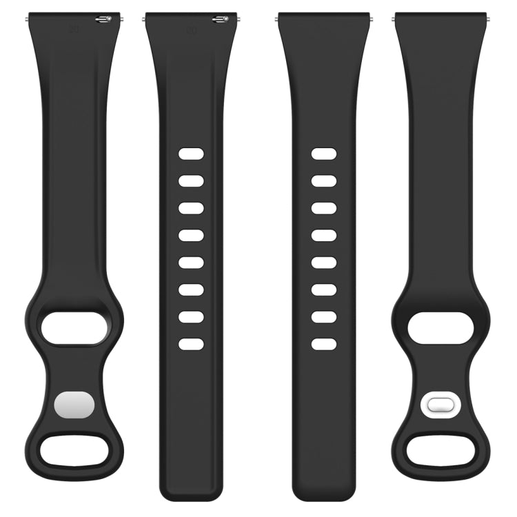 20mm Slim Reverse Buckle Silicone Watch Band(Pine Green) - 20mm Bands by PMC TechLife | Online Shopping South Africa | PMC TechLife