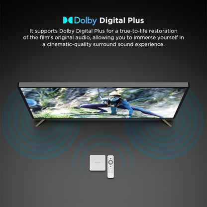 Kickpi KP1 Dual Band WiFi 4K HD Android TV Box, RAM:2GB+32GB(EU Plug) - Amlogic S905 by PMC Jewellery | Online Shopping South Africa | PMC Jewellery | Buy Now Pay Later Mobicred