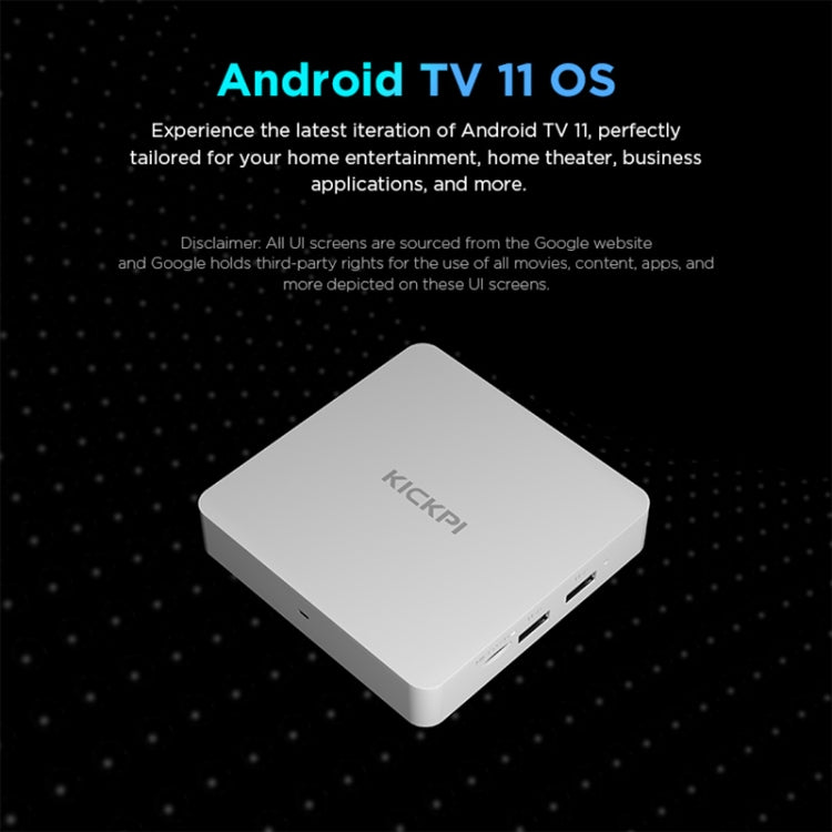 Kickpi KP1 Dual Band WiFi 4K HD Android TV Box, RAM:2GB+32GB(AU Plug) - Amlogic S905 by PMC TechLife | Online Shopping South Africa | PMC TechLife | Buy Now Pay Later Mobicred
