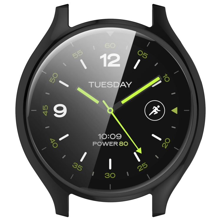 For Xiaomi Watch 2 Full Coverage TPU Electroplated Watch Protective Case(Black) - Watch Cases by PMC TechLife | Online Shopping South Africa | PMC TechLife
