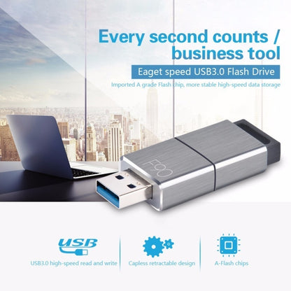 EAGET F90 256G USB 3.0 Interface Metal Flash U Disk - USB Flash Drives by EAGET | Online Shopping South Africa | PMC Jewellery | Buy Now Pay Later Mobicred