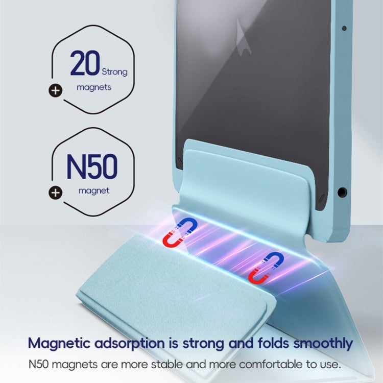For iPad Pro 11 2022 / 2021 / 2020 ZGA Tri-Fold Voltage Smart Leather Tablet Case(Black) - free shipping - PMc TechLife - Order now!
