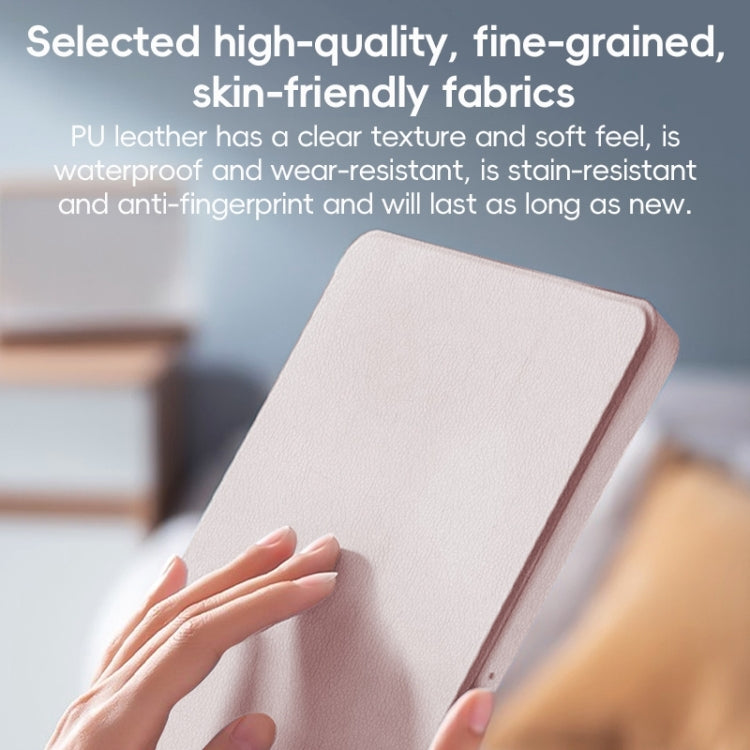 For iPad mini 6 / mini 2024 ZGA Tri-Fold 360 Rotation Smart Leather Tablet Case(Black) - free shipping - PMc TechLife - Order now!