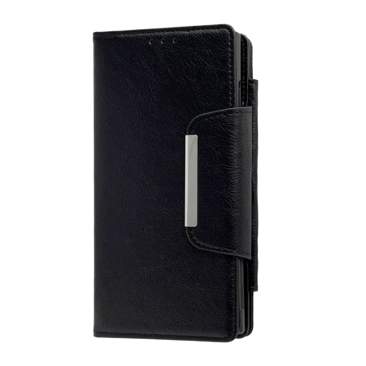 For Google Pixel 6 Pro Multifunctional 7-Card Wallet Leather Phone Case(Black) - Google Cases by PMC TechLife | Online Shopping South Africa | PMC TechLife | Buy Now Pay Later Mobicred