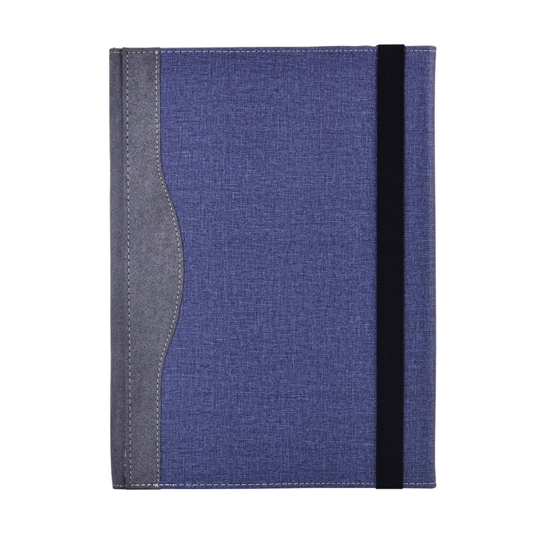 For Lenovo ThinkPad X1 Carbon Gen 10 Cloth Texture Laptop Leather Protective Case(Deep Blue) - free shipping - PMC Jewellery - Order now!