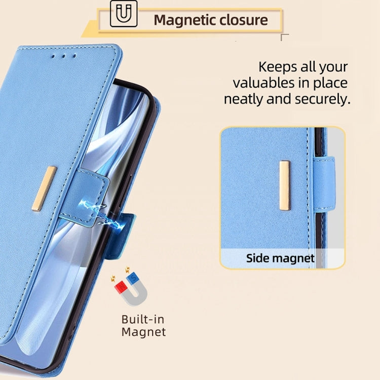 For Huawei Pura 70 Ultra 5G Crossbody Chain Leather Phone Case(Blue) - Huawei Cases by PMC Jewellery | Online Shopping South Africa | PMC Jewellery | Buy Now Pay Later Mobicred