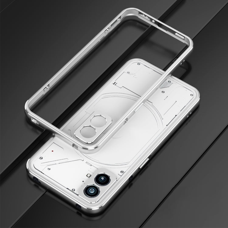 For Nothing Phone 2 Aurora Series Lens Protector + Metal Frame Protective Phone Case(Black Purple) - free shipping - PMC TechLife - Order now!