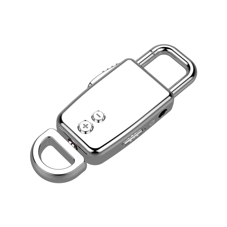 JNN S20 Zinc Alloy Keychain Voice Recorder, Memory:16GB(Silver) - Other Style by JNN | Online Shopping South Africa | PMC Jewellery | Buy Now Pay Later Mobicred