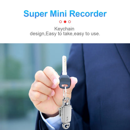 JNN S20 Zinc Alloy Keychain Voice Recorder, Memory:32GB(Silver) - Other Style by JNN | Online Shopping South Africa | PMC Jewellery | Buy Now Pay Later Mobicred