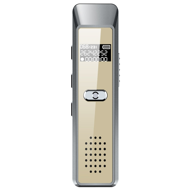 JNN Q7 Mini Portable Voice Recorder with OLED Screen, Memory:16GB(Grey+Gold) - Recording Pen by JNN | Online Shopping South Africa | PMC TechLife | Buy Now Pay Later Mobicred