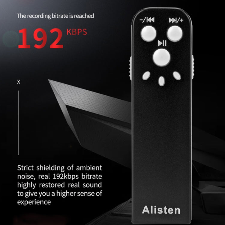 JNN J1 Mini Smart HD Noise Cancelling Voice Recorder, Memory:8GB(Black) - Recording Pen by JNN | Online Shopping South Africa | PMC TechLife | Buy Now Pay Later Mobicred