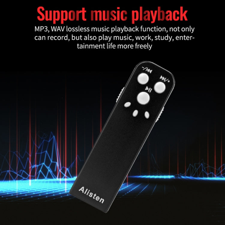 JNN J1 Mini Smart HD Noise Cancelling Voice Recorder, Memory:32GB(Black) - Recording Pen by JNN | Online Shopping South Africa | PMC TechLife | Buy Now Pay Later Mobicred