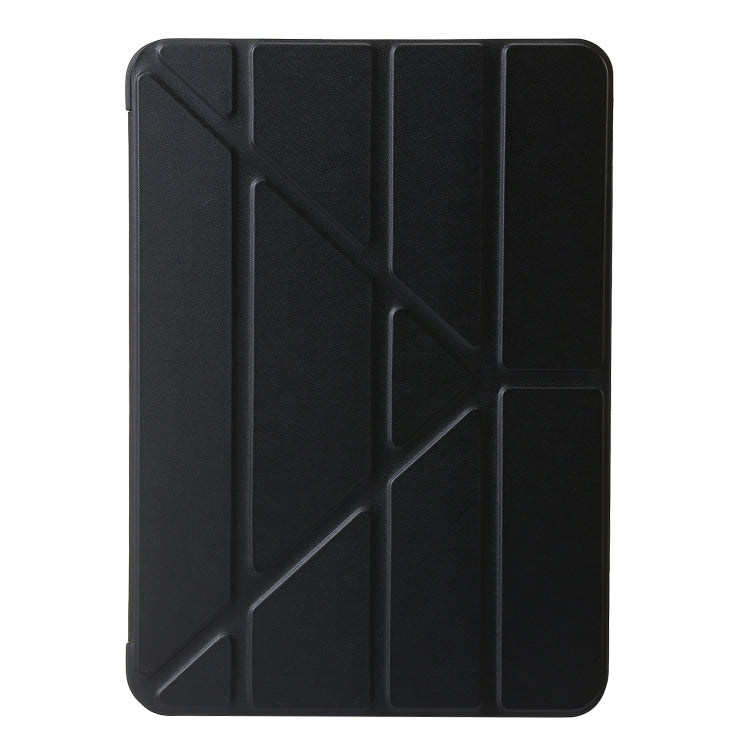 For iPad Air 11 2024 TPU Deformation Flip Leather Tablet Case with Holder(Black) - iPad Air 11 2024 Cases by PMC TechLife | Online Shopping South Africa | PMC TechLife | Buy Now Pay Later Mobicred