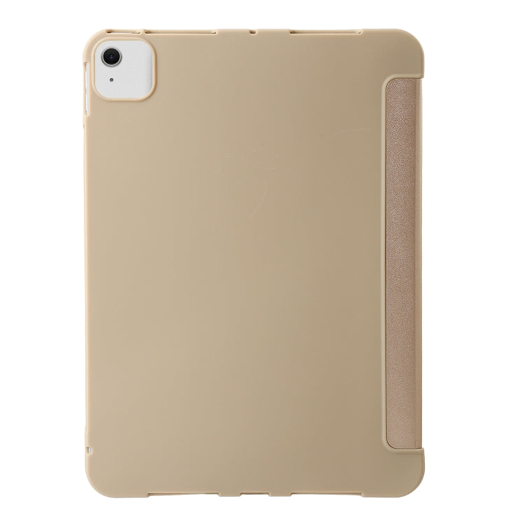 For iPad Air 13 2024 TPU Deformation Flip Leather Tablet Case with Holder(Gold) - iPad Air 13 2024 Cases by PMC TechLife | Online Shopping South Africa | PMC TechLife | Buy Now Pay Later Mobicred