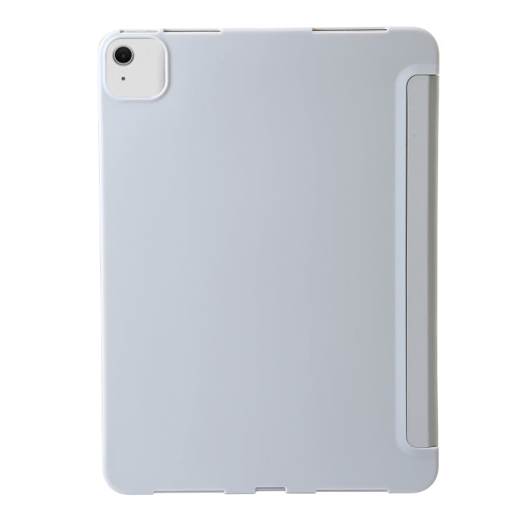 For iPad Air 13 2024 TPU Deformation Flip Leather Tablet Case with Holder(Grey) - iPad Air 13 2024 Cases by PMC TechLife | Online Shopping South Africa | PMC TechLife | Buy Now Pay Later Mobicred