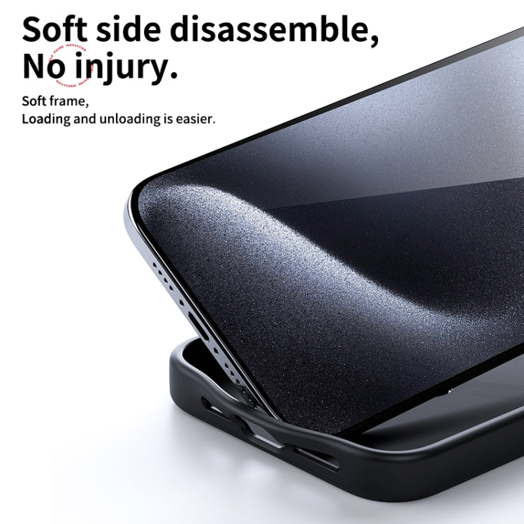 For iPhone 16 Plus Double Ring MagSafe Holder Carbon Fiber Phone Case(Black) - iPhone 16 Plus Cases by PMC TechLife | Online Shopping South Africa | PMC TechLife | Buy Now Pay Later Mobicred
