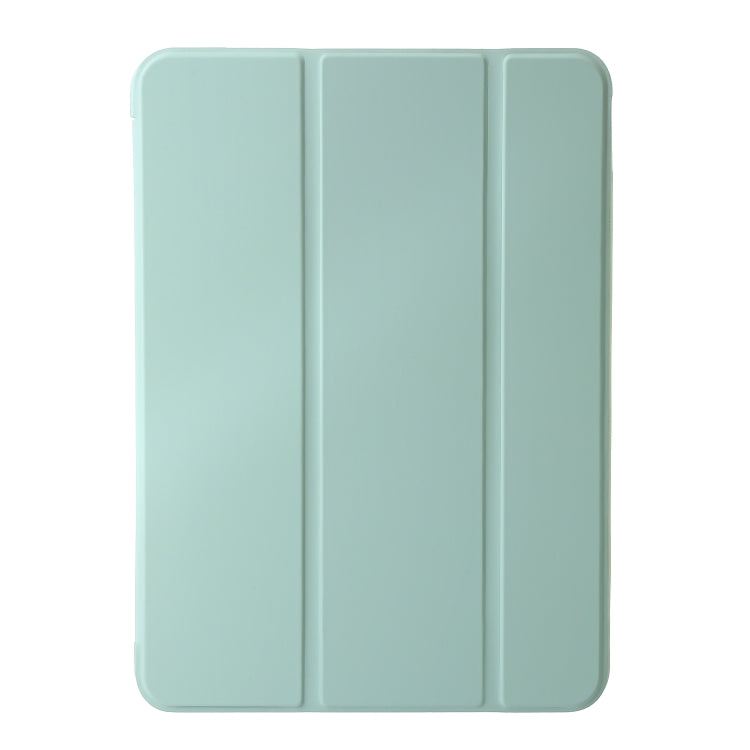 For iPad Air 13 2025 / 2024 Three-fold Holder Flip Tablet Leather Case(Mint Green) - iPad Air 13 2025 / 2024 Cases by PMC TechLife | Online Shopping South Africa | PMC TechLife | Buy Now Pay Later Mobicred