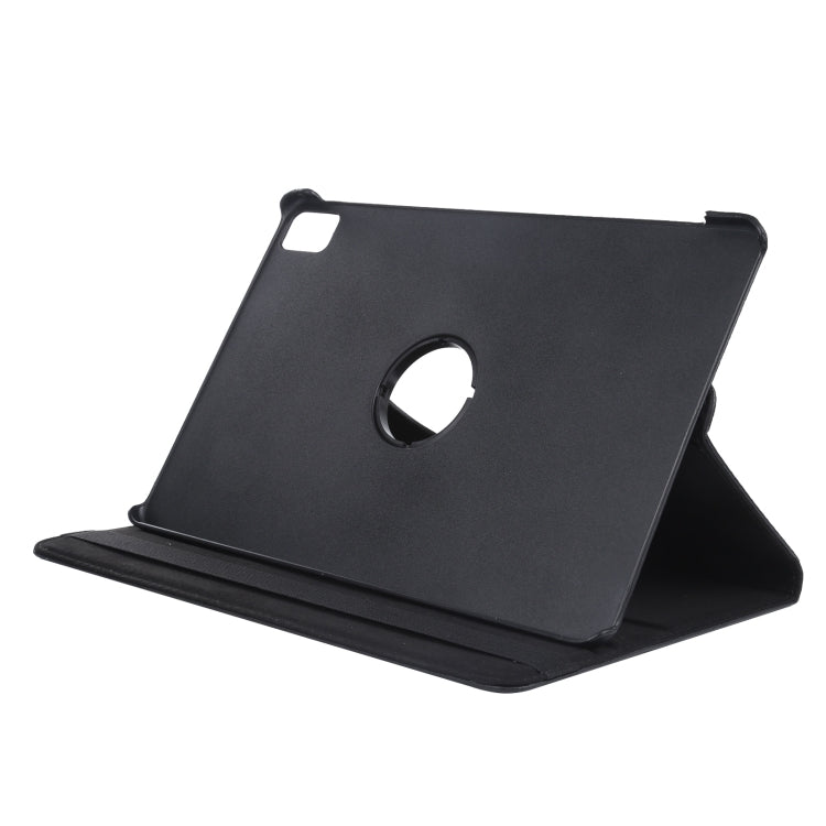 For iPad Air 13 2025 / 2024 360 Degree Rotation Litchi Texture Leather Tablet Case with Holder(Black) - free shipping - PMC TechLife - Order now!