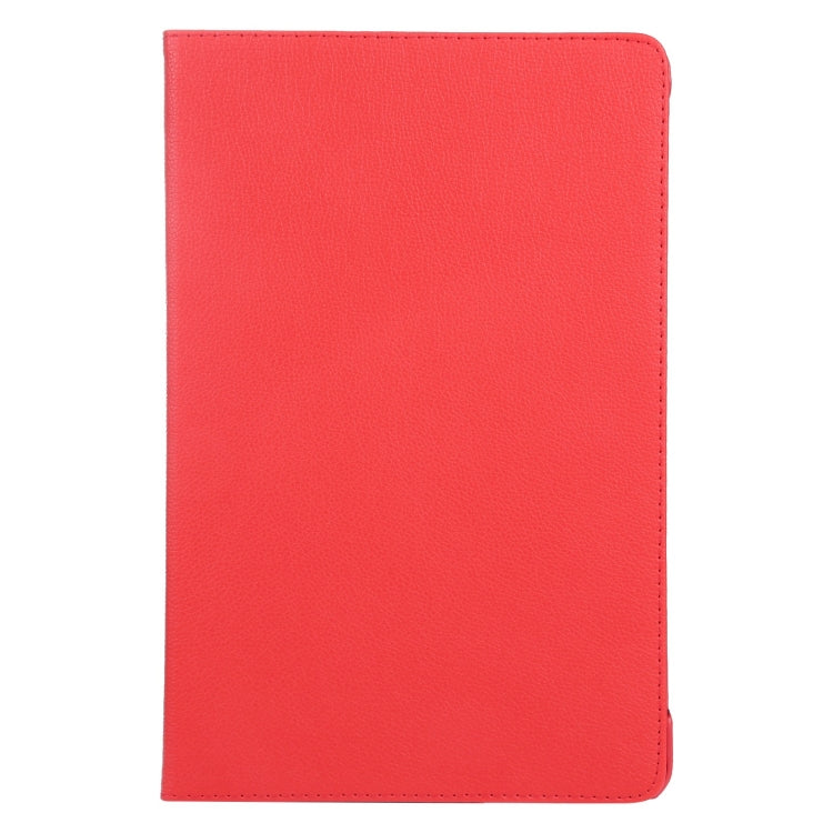 For iPad Pro 11 2024 360 Degree Rotation Litchi Texture Leather Tablet Case with Holder(Red) - iPad Pro 11 2024 Cases by PMC TechLife | Online Shopping South Africa | PMC TechLife | Buy Now Pay Later Mobicred