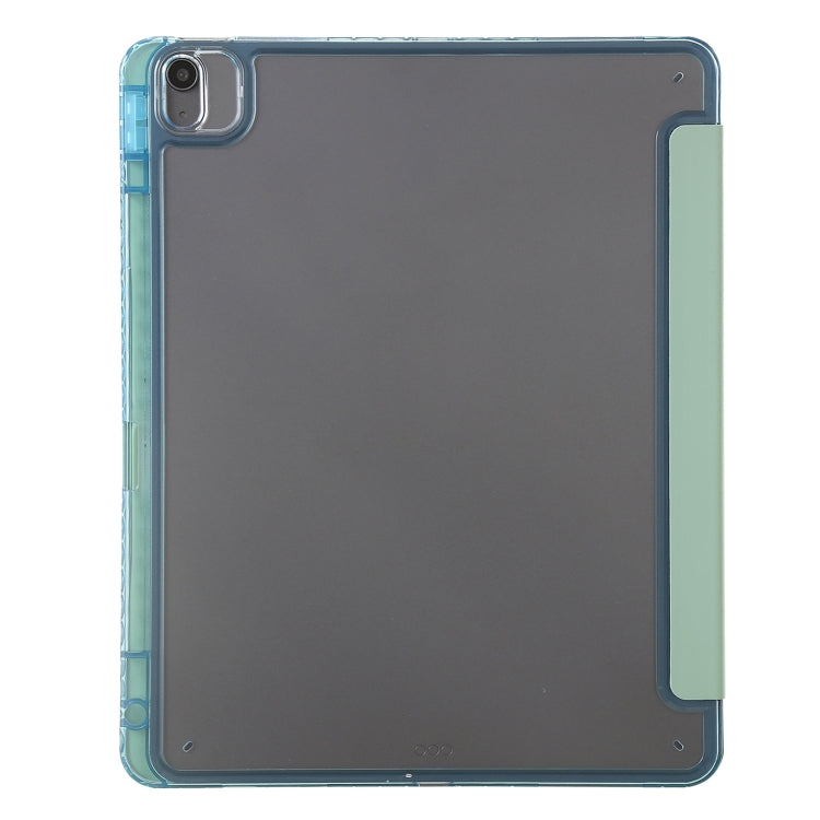 For iPad Air 13 2025 / 2024 Clear Acrylic Deformation Leather Tablet Case(Yellow) - iPad Air 13 2025 / 2024 Cases by PMC TechLife | Online Shopping South Africa | PMC TechLife | Buy Now Pay Later Mobicred