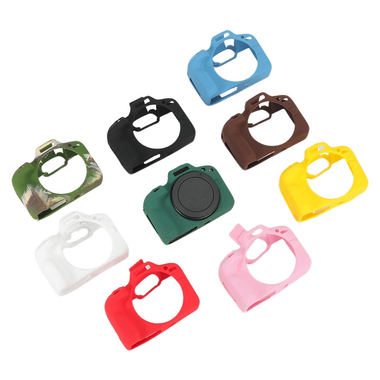 For Canon EOS R100 Litchi Texture Soft Silicone Protective Case(Pink) - free shipping - PMC TechLife - Order now!