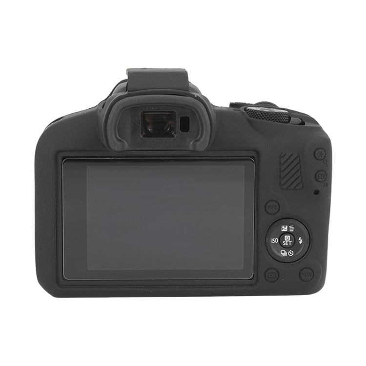 For Canon EOS R100 Glossy Soft Silicone Protective Case(Black) - Protective Case by PMC TechLife | Online Shopping South Africa | PMC TechLife | Buy Now Pay Later Mobicred