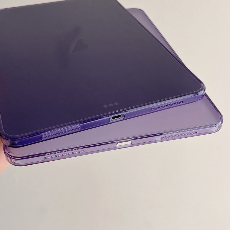 For iPad Pro 13 2024 Skin-feeling Crystal Clear Acrylic Tablet Case(Purple) - iPad Pro 13 2024 Cases by PMC TechLife | Online Shopping South Africa | PMC TechLife | Buy Now Pay Later Mobicred