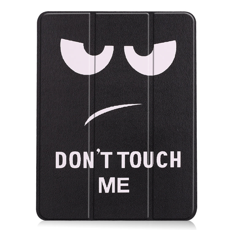 For iPad Air 11 2024 / 2025 Custer Painted 3-Fold Holder Smart Leather Tablet Case(Big Eye ME) - iPad Air 11 2025 / 2024 Cases by PMC TechLife | Online Shopping South Africa | PMC TechLife | Buy Now Pay Later Mobicred