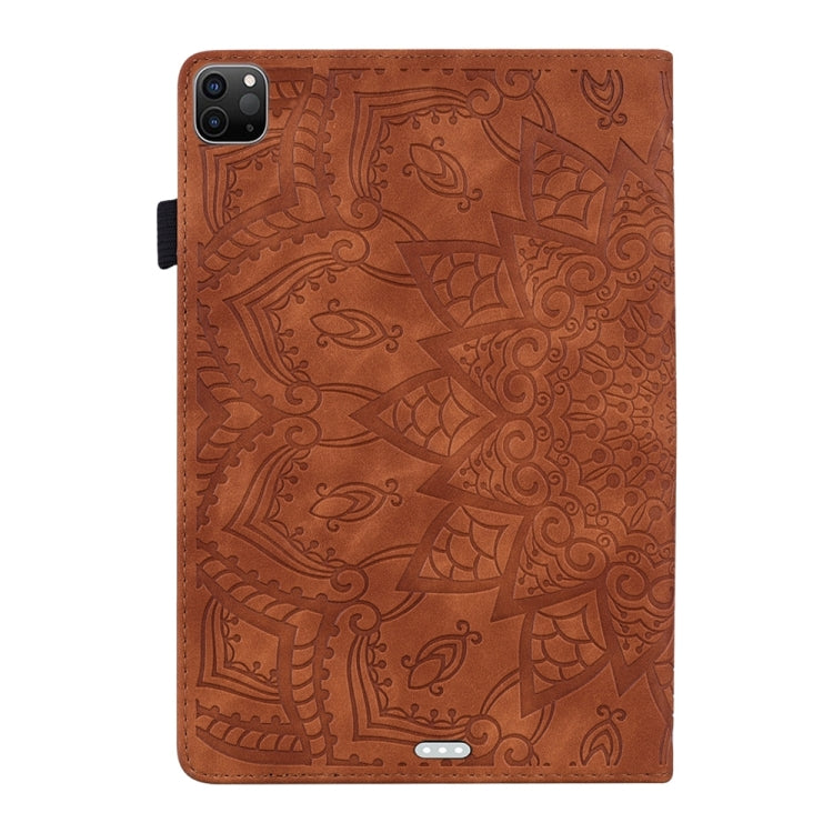 For iPad Pro 13 2024 Calf Texture Embossed Leather Tablet Case(Brown) - iPad Pro 13 2024 Cases by PMC TechLife | Online Shopping South Africa | PMC TechLife | Buy Now Pay Later Mobicred