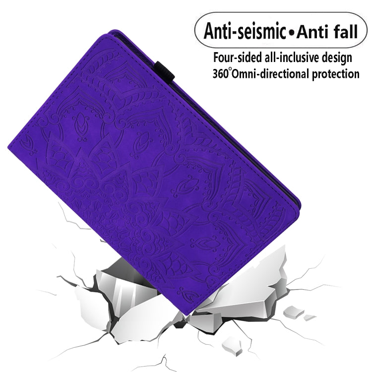 For iPad Pro 11 2024 Calf Texture Embossed Leather Tablet Case(Purple) - free shipping - PMC TechLife - Order now!