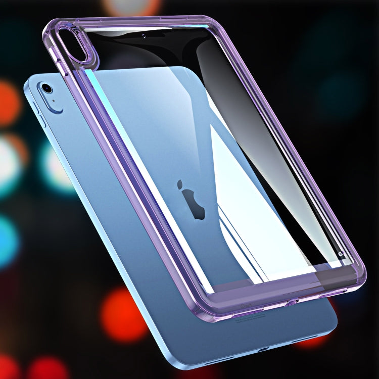 For iPad Air 11 2025 / 2024 Transparent Acrylic Tablet Case(Dark Purple) - iPad Air 11 2025 / 2024 Cases by PMC TechLife | Online Shopping South Africa | PMC TechLife | Buy Now Pay Later Mobicred