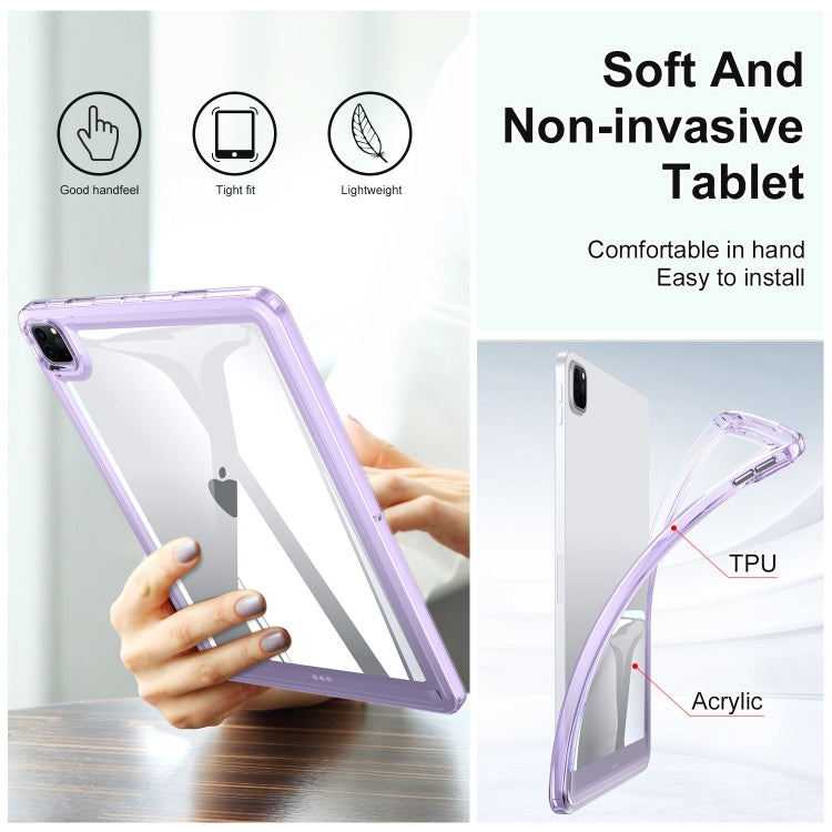 For iPad Air 11 2024 Transparent Acrylic Tablet Case(Transparent) - iPad Air 11 2024 Cases by PMC TechLife | Online Shopping South Africa | PMC TechLife | Buy Now Pay Later Mobicred