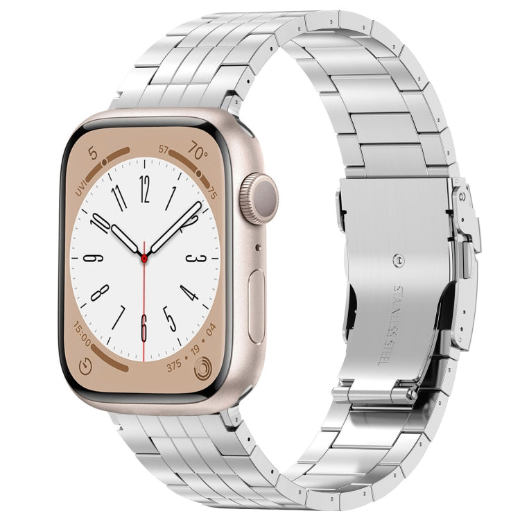 For Apple Watch 38mm Armor 5-bead Titanium Watch Band(Silver) - free shipping - PMC TechLife - Order now!