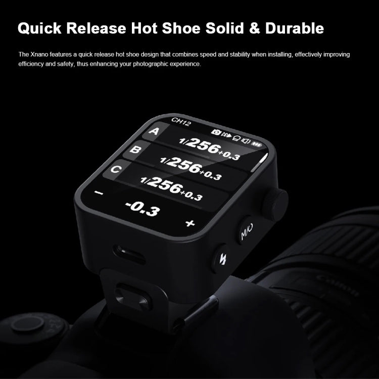 Godox X3 TTL Wireless Flash Trigger Touch Screen Flash Transmitter For FUJIFILM(Black) - free shipping - PMC TechLife - Order now!
