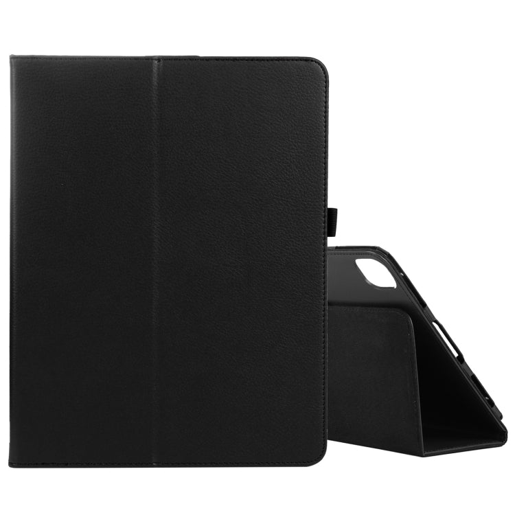 For iPad Pro 13 2024 Litchi Texture Solid Color Leather Tablet Case(Black) - iPad Pro 13 2024 Cases by PMC TechLife | Online Shopping South Africa | PMC TechLife | Buy Now Pay Later Mobicred