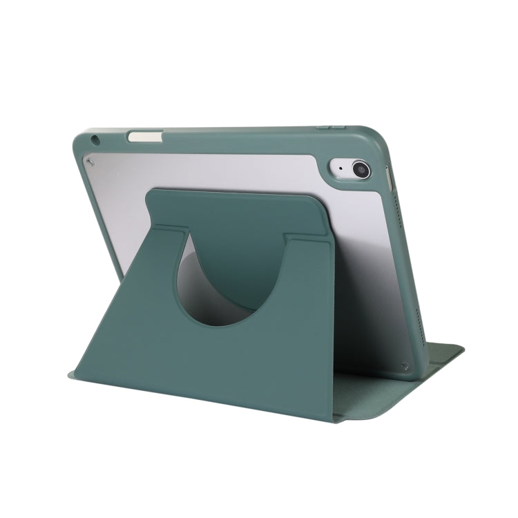 For iPad Pro 11 2024 2 in 1 Acrylic Split Rotating Leather Tablet Case(Matcha Green) - iPad Pro 11 2024 Cases by PMC TechLife | Online Shopping South Africa | PMC TechLife | Buy Now Pay Later Mobicred