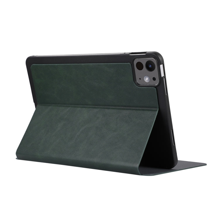 For iPad Pro 11 2024 TPU Flip Tablet Protective Leather Case(Green) - free shipping - PMC TechLife - Order now!