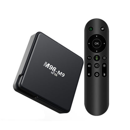 M98-M9 Quad-core ARM Cortex-A53 WiFi Bluetooth 4K HD Android TV Box, RAM:2GB+8GB(EU Plug) - Allwinner H3 by PMC Jewellery | Online Shopping South Africa | PMC Jewellery | Buy Now Pay Later Mobicred