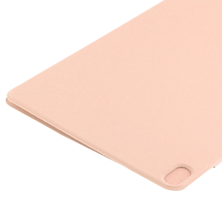 For iPad Air 11 2025 / 2024 Double-sided Clip Fixed Buckle Magnetic PU Leather Smart Tablet Case(Gold) - iPad Air 11 2025 / 2024 Cases by PMC TechLife | Online Shopping South Africa | PMC TechLife | Buy Now Pay Later Mobicred