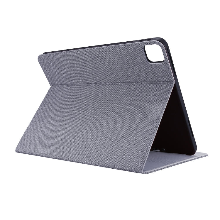 For iPad Air 11 2025 / 2024 Fabric Leather Tablet Case(Grey) - free shipping - PMC TechLife - Order now!