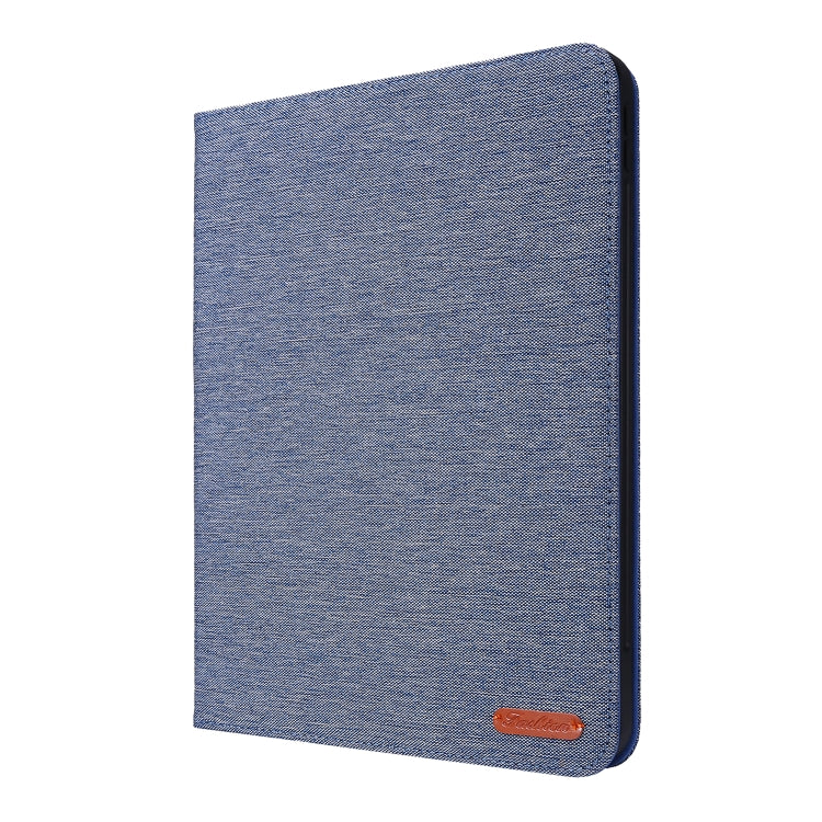 For iPad Air 13 2025 / 2024 Fabric Leather Tablet Case(Blue) - iPad Air 13 2025 / 2024 Cases by PMC TechLife | Online Shopping South Africa | PMC TechLife | Buy Now Pay Later Mobicred