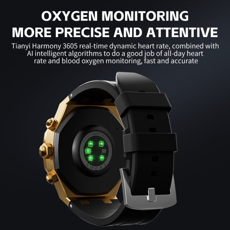 WS-18 1.43 inch IP67 Sport Smart Watch, Support Bluetooth Call / Sleep / Blood Oxygen / Heart Rate / Blood Pressure Health Monitor(Black) - Smart Watches by PMC Jewellery | Online Shopping South Africa | PMC Jewellery | Buy Now Pay Later Mobicred