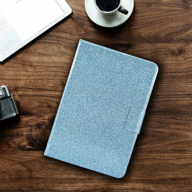 For iPad Pro 11 2024 Varnish Glitter Powder Smart Leather Tablet Case(Blue) - iPad Pro 11 2024 Cases by PMC TechLife | Online Shopping South Africa | PMC TechLife | Buy Now Pay Later Mobicred